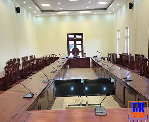Dự án lắp đặt âm thanh phòng họp tại Bộ chỉ huy quân sự tỉnh Lạng Sơn